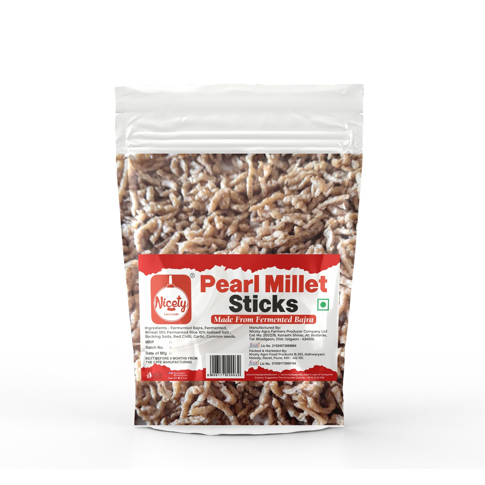 Pearl Millet Sticks 250g